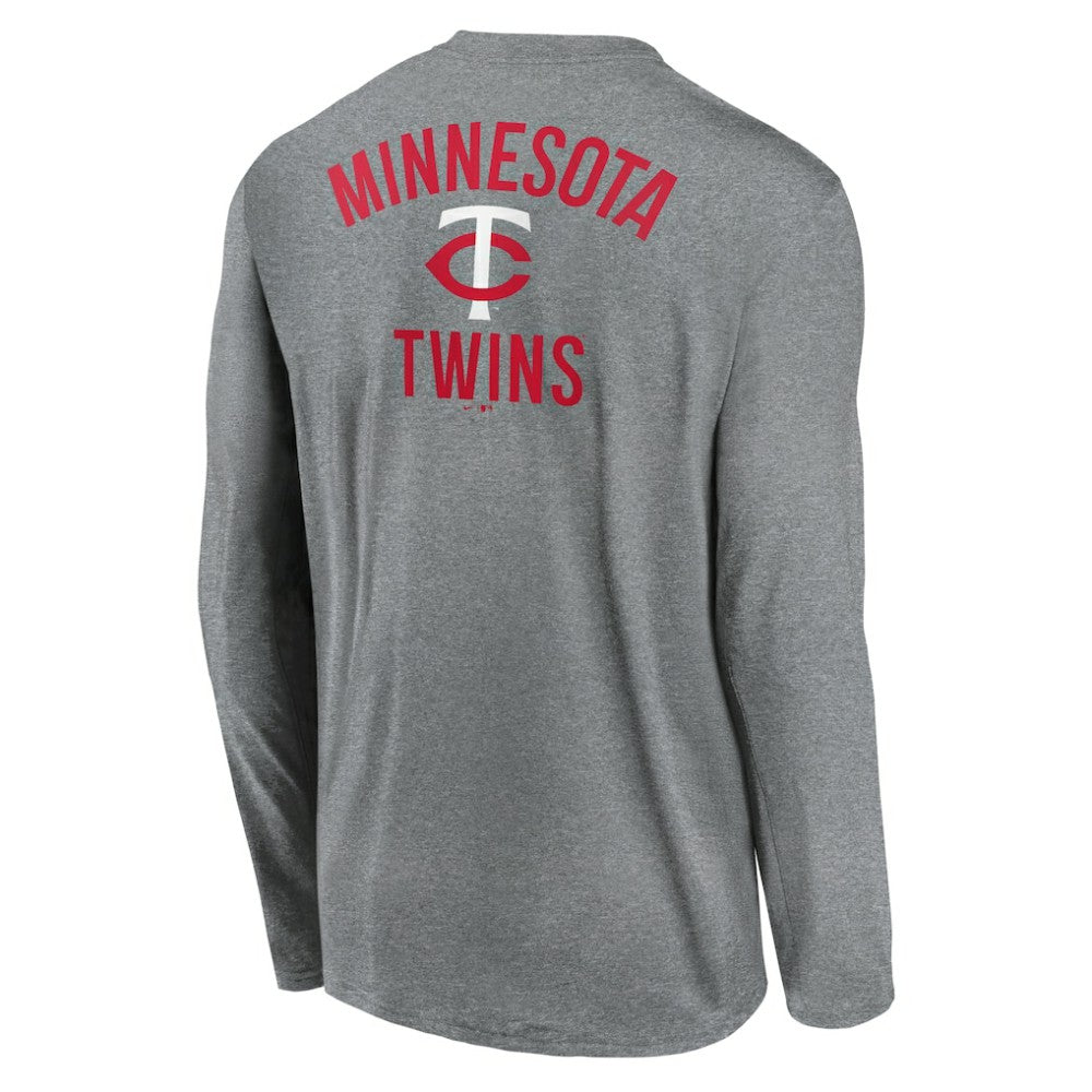 Minnesota Twins Nike 2-Hit Legend Dri-FIT Long Sleeve T-Shirt - MLB