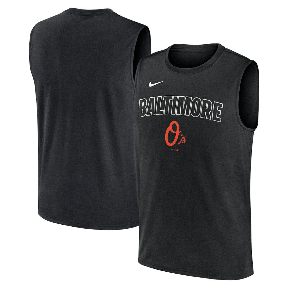 Baltimore Orioles Nike Knockout Dri-FIT Muscle Tank Top - MLB