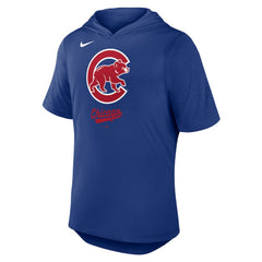 Chicago Cubs Nike Tri-Blend Hoodie T-Shirt - MLB