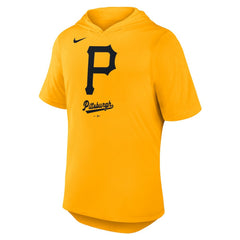 Pittsburgh Pirates Nike Tri-Blend Hoodie T-Shirt - MLB
