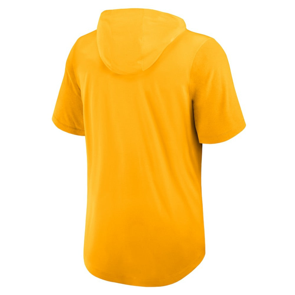 Pittsburgh Pirates Nike Tri-Blend Hoodie T-Shirt - MLB