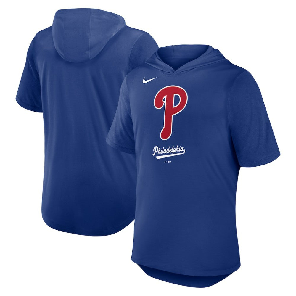 Philadelphia Phillies Nike Tri-Blend Hoodie T-Shirt - MLB