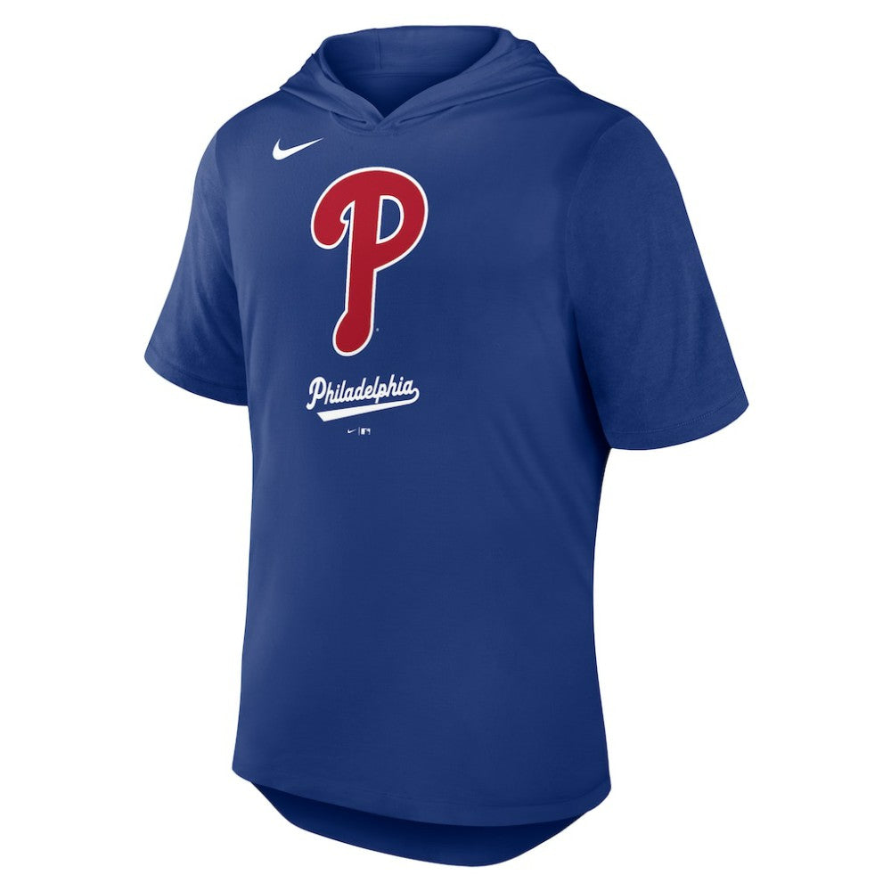 Philadelphia Phillies Nike Tri-Blend Hoodie T-Shirt - MLB