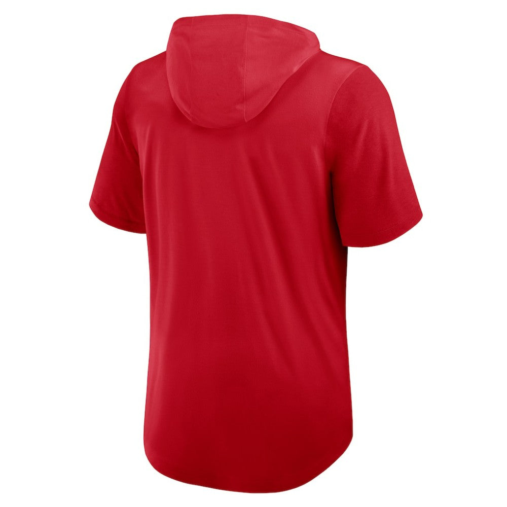 Texas Rangers Nike Tri-Blend Hoodie T-Shirt - MLB