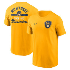 Milwaukee Brewers Nike 2-Hit T-Shirt - MLB