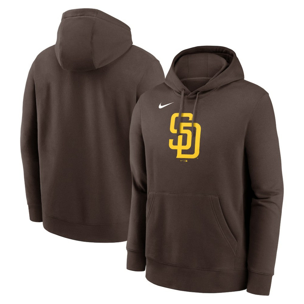 San Diego Padres Nike Logo Club Fleece Hoodie - MLB
