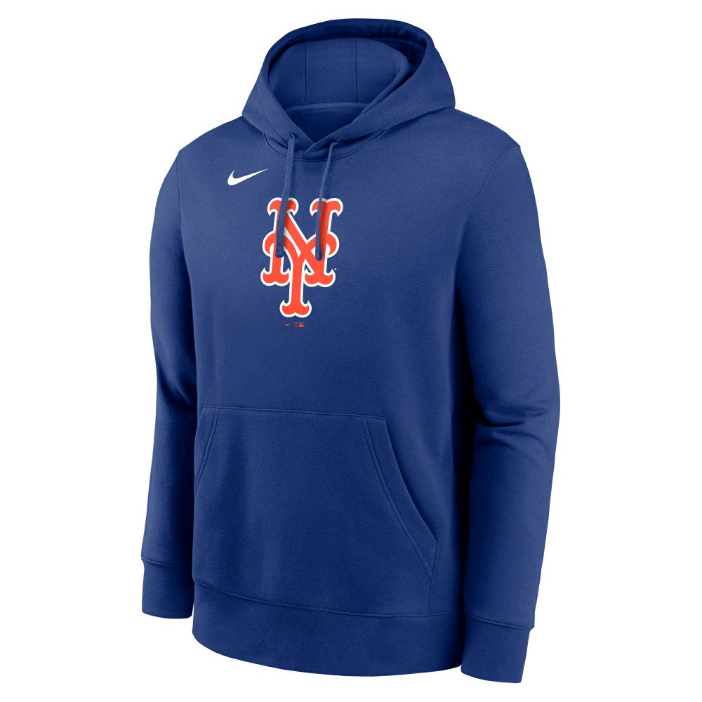 New York Mets Nike Logo Club Fleece Hoodie - MLB