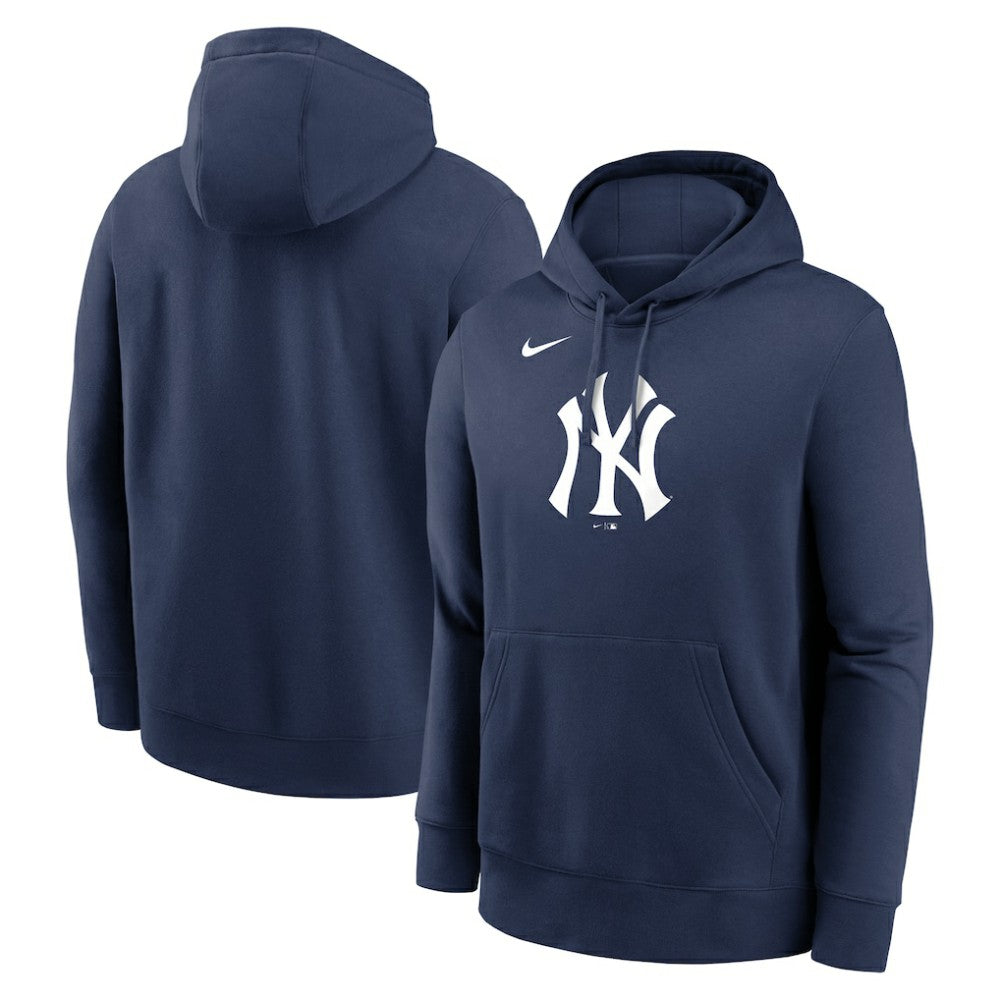 New York Yankees Nike Logo Club Fleece Hoodie - MLB