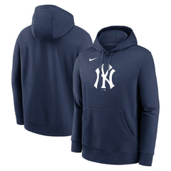 New York Yankees Nike Logo Club Fleece Hoodie - MLB