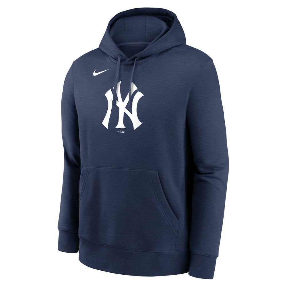 New York Yankees Nike Logo Club Fleece Hoodie - MLB