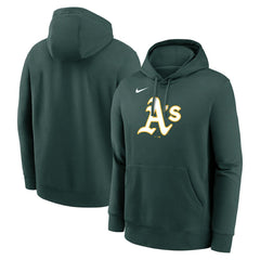 Athletics Nike Logo Club Fleece Hoodie - MLB