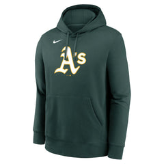 Athletics Nike Logo Club Fleece Hoodie - MLB
