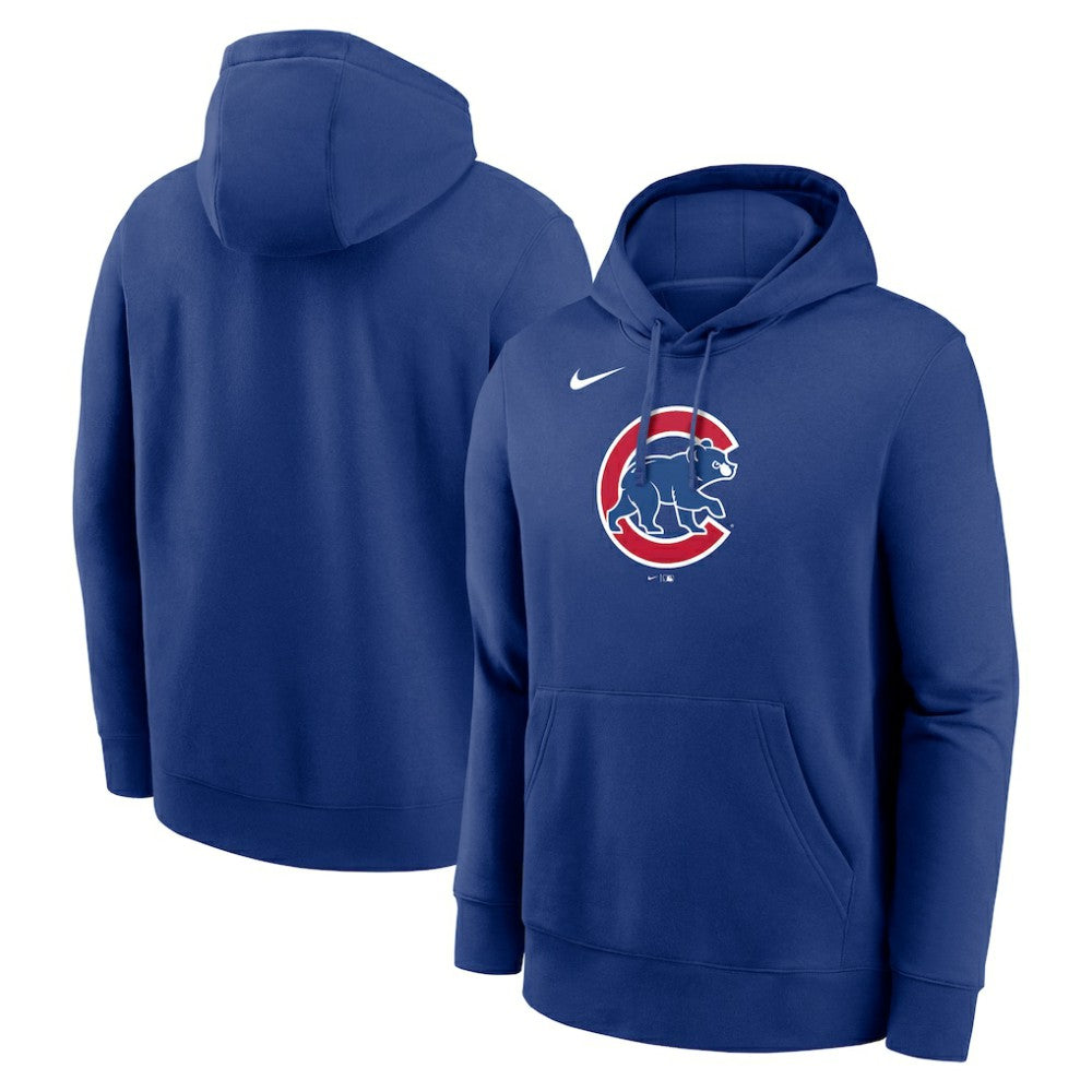 Chicago Cubs Nike Logo Club Fleece Hoodie - MLB