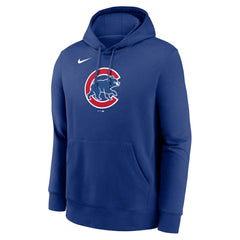 Chicago Cubs Nike Logo Club Fleece Hoodie - MLB