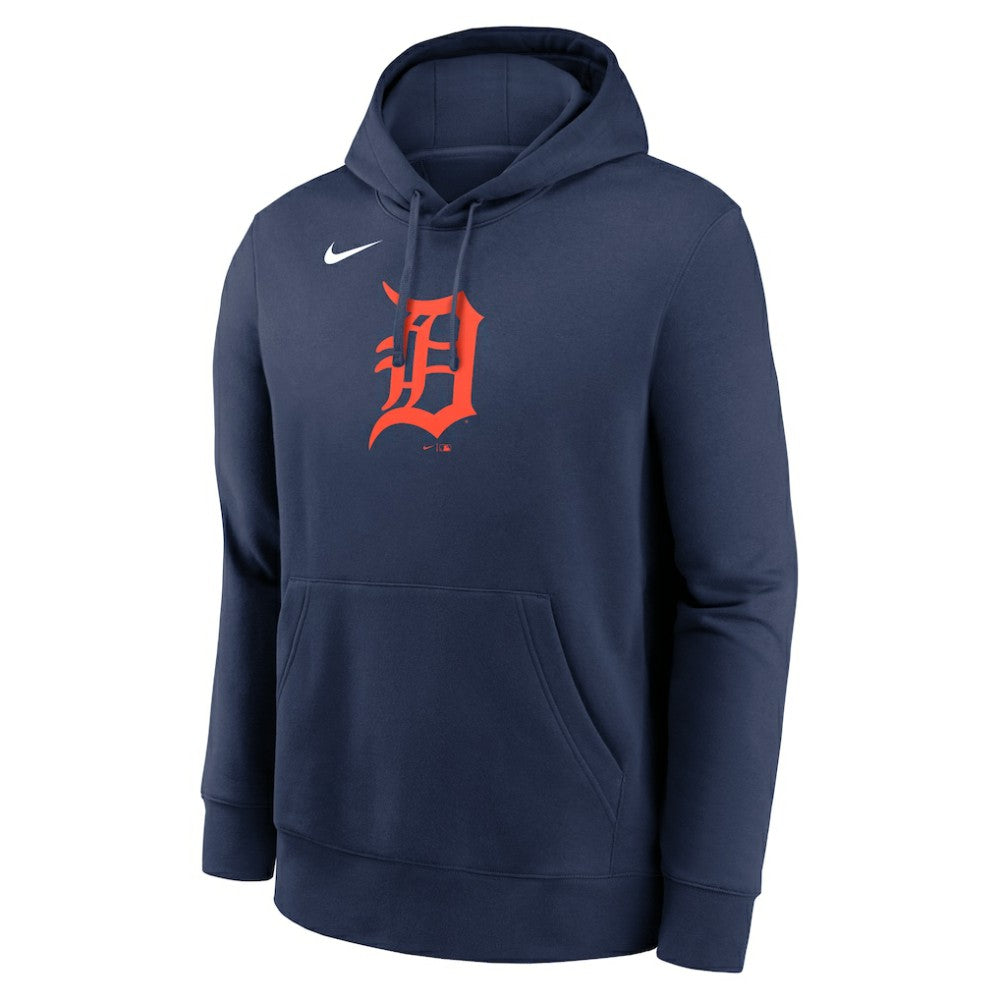 Detroit Tigers Nike Logo Club Fleece Hoodie - MLB