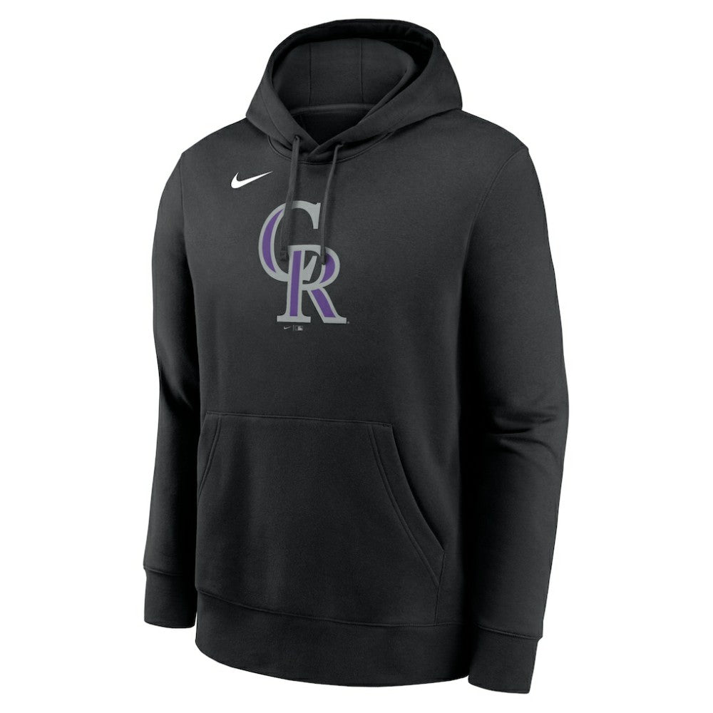 Colorado Rockies Nike Logo Club Fleece Hoodie - MLB