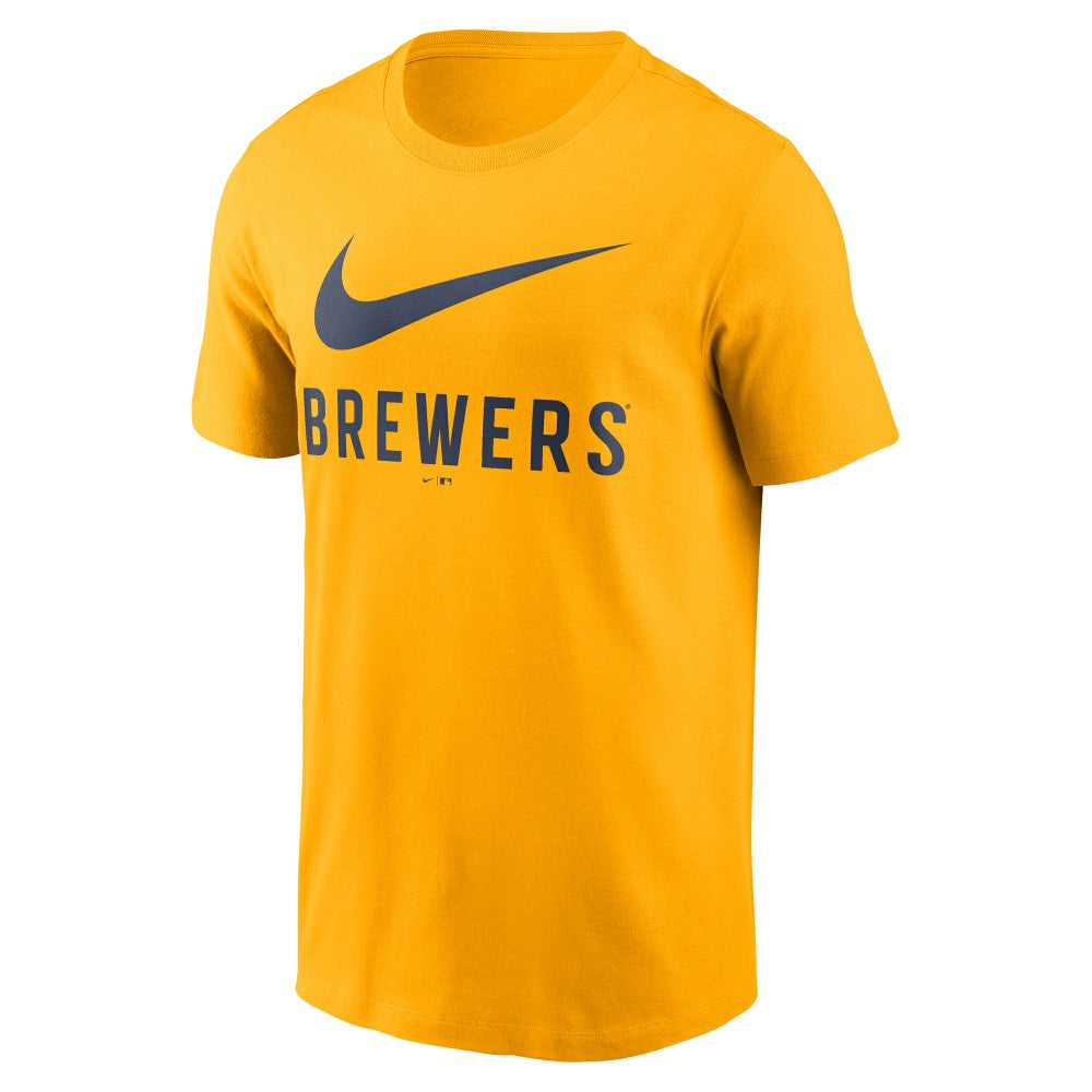 Milwaukee Brewers Nike Swoosh T-Shirt - MLB