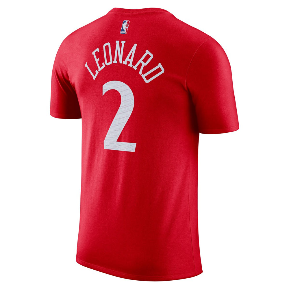 Kawhi Leonard LA Clippers Jordan Brand Statement Edition Name & Number T-Shirt Red - NBA