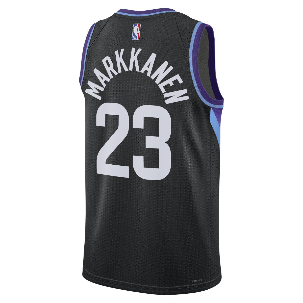 Lauri Markkanen Utah Jazz Jordan Brand Unisex 2024/25 Swingman Jersey Statement Edition Black - NBA
