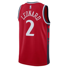 Kawhi Leonard LA Clippers Jordan Brand Unisex 2024/25 Swingman Jersey Statement Edition Red - NBA