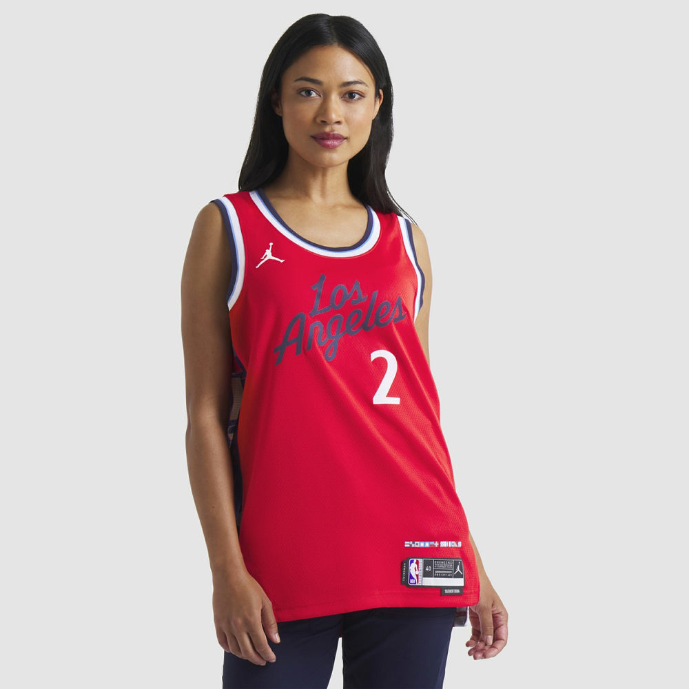 Kawhi Leonard LA Clippers Jordan Brand Unisex 2024/25 Swingman Jersey Statement Edition Red - NBA