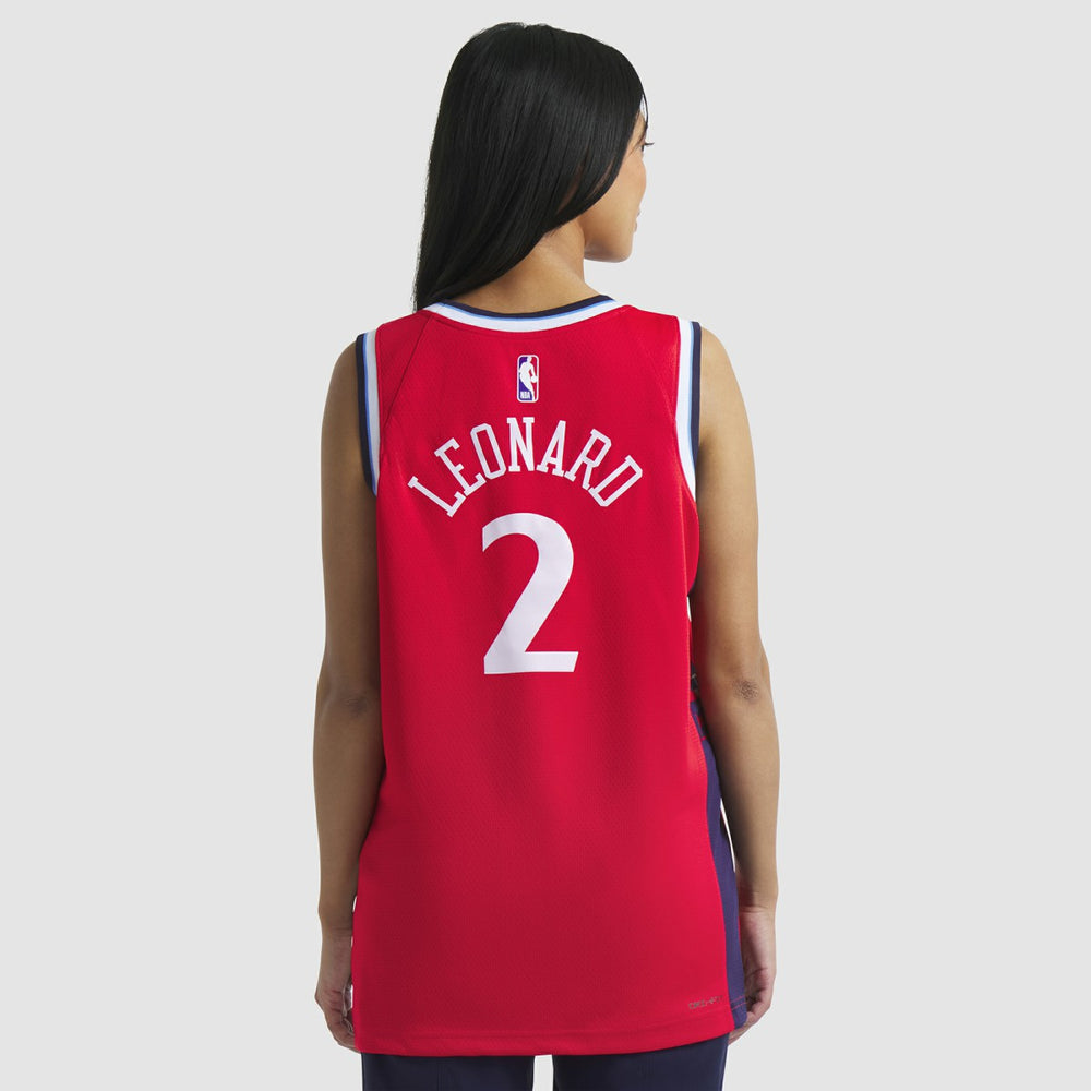 Kawhi Leonard LA Clippers Jordan Brand Unisex 2024/25 Swingman Jersey Statement Edition Red - NBA