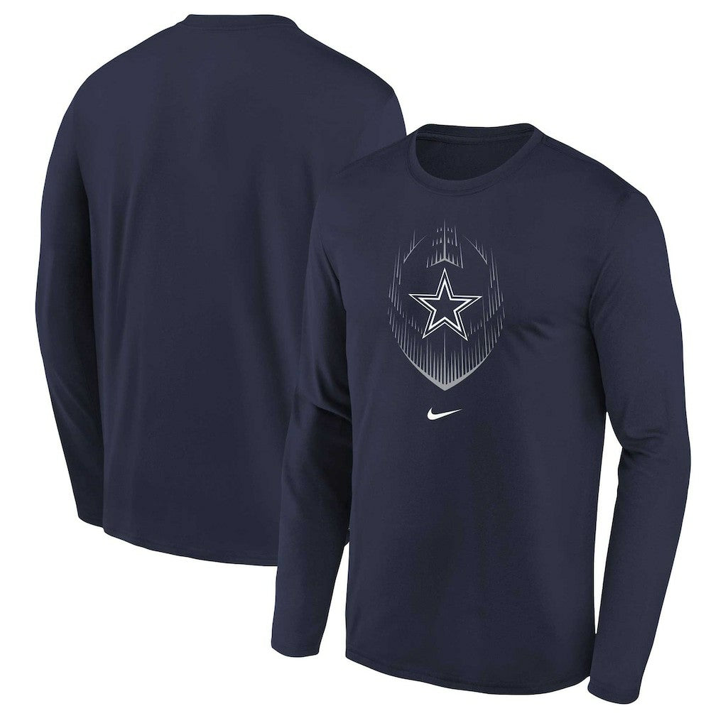 Dallas Cowboys Preschool Legend Icon Long Sleeve T-Shirt Navy | Nike for Sale