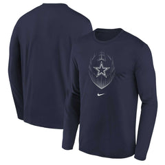 Dallas Cowboys Preschool Legend Icon Long Sleeve T-Shirt Navy | Nike for Sale