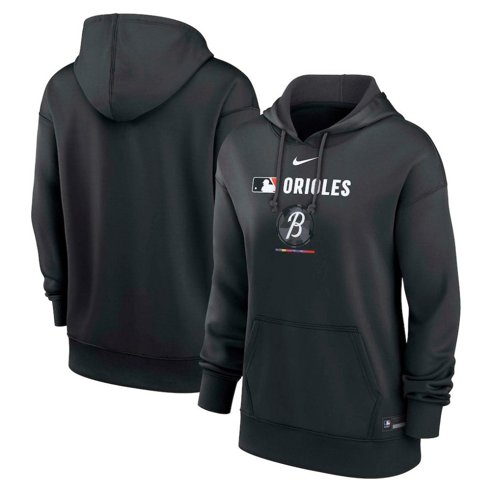 Baltimore Orioles Nike Women's City Connect Authentic Collection Therma-FIT Hoodie - MLB