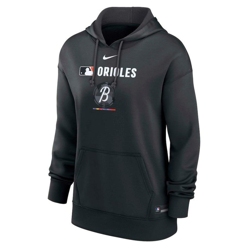 Baltimore Orioles Nike Women's City Connect Authentic Collection Therma-FIT Hoodie - MLB