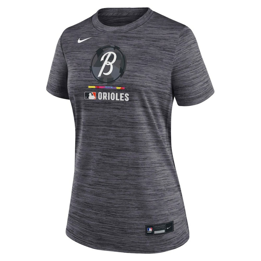 Baltimore Orioles Nike Women's Authentic Collection City Connect Velocity Dri-FIT T-Shirt - MLB