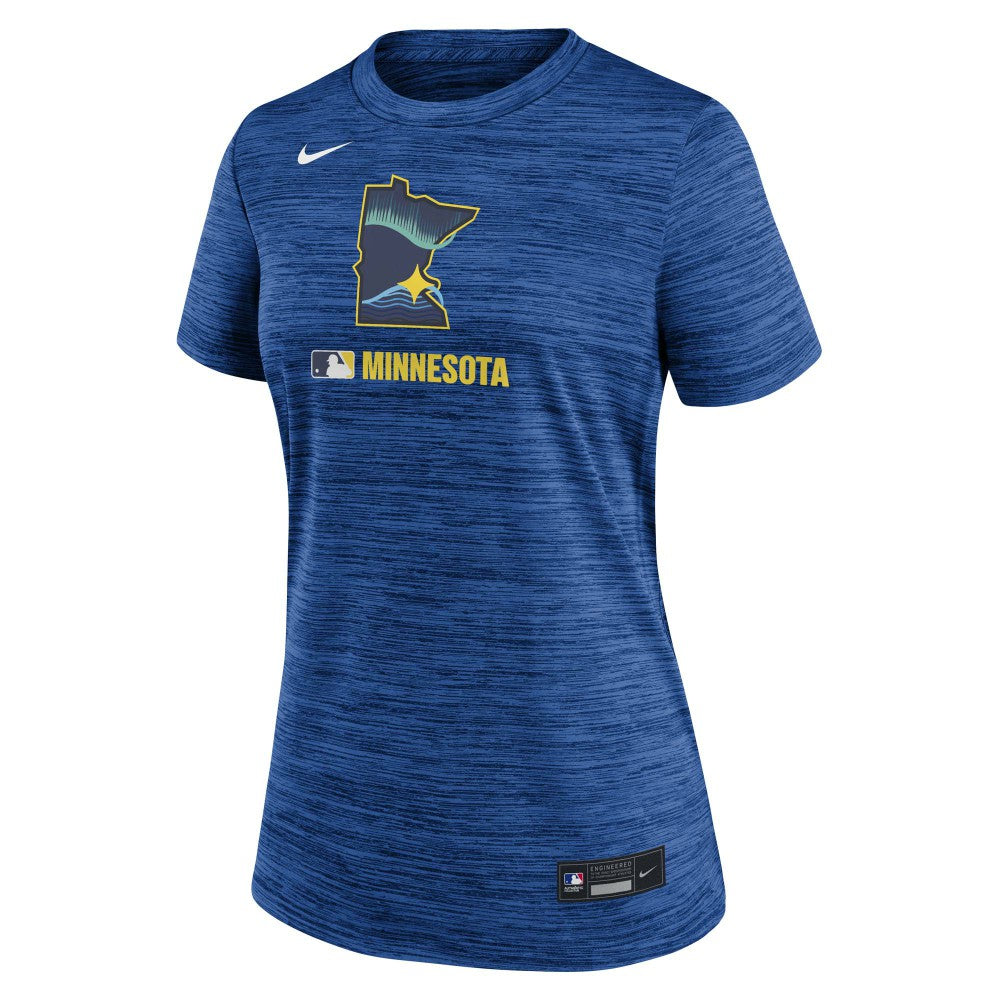 Minnesota Twins Nike Women's Authentic Collection City Connect Velocity Dri-FIT T-Shirt - MLB