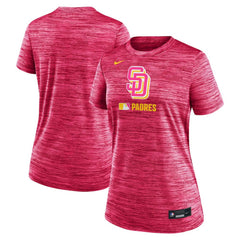 San Diego Padres Nike Women's Authentic Collection City Connect Velocity Dri-FIT T-Shirt - MLB