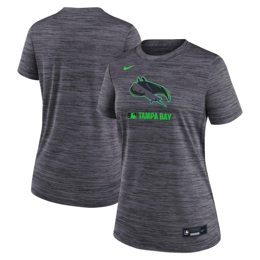 Tampa Bay Rays Nike Women's Authentic Collection City Connect Velocity Dri-FIT T-Shirt - MLB
