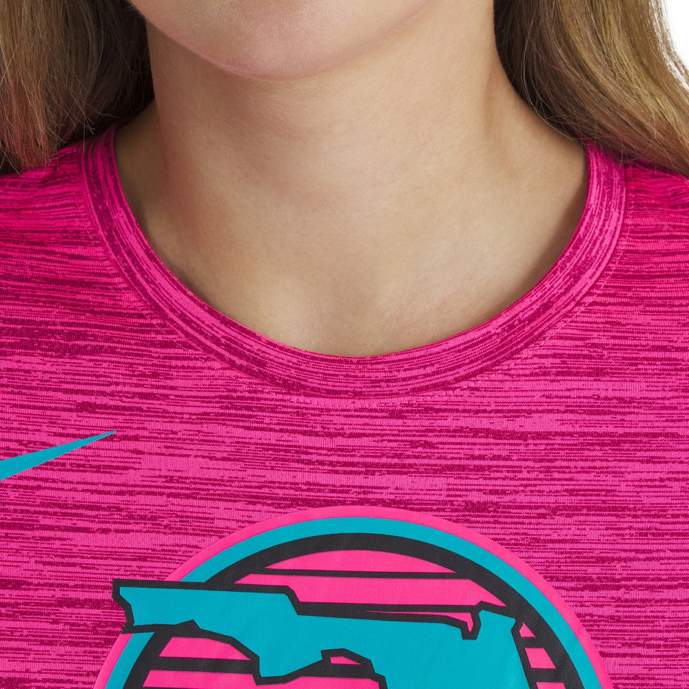 Miami Marlins Nike Women's 2025 City Connect Authentic Collection Velocity Dri-FIT T-Shirt - MLB
