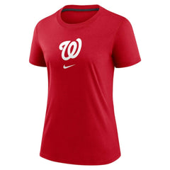 Washington Nationals Nike Women's Authentic Collection Early Work Tri-Blend T-Shirt - MLB