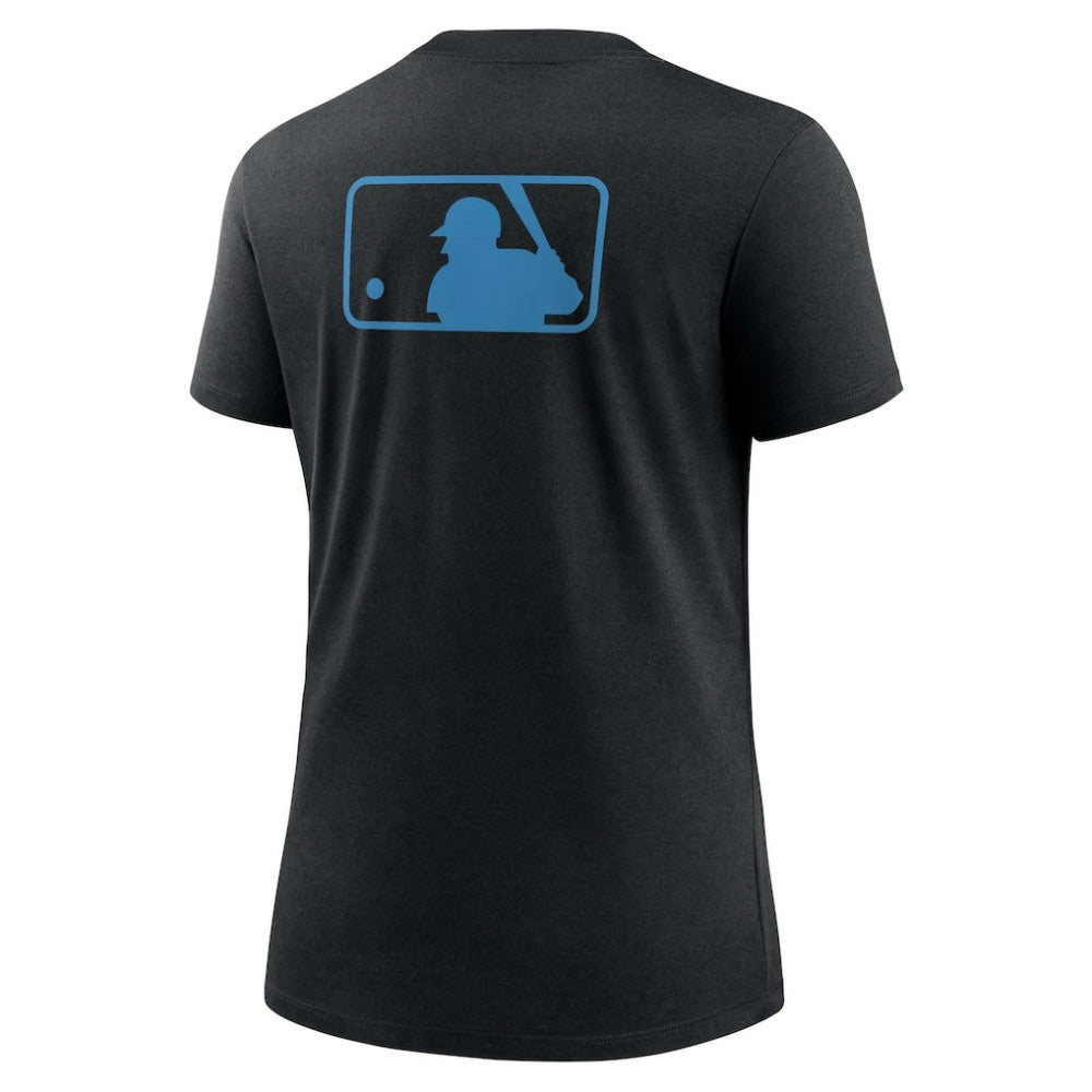 Miami Marlins Nike Women's Authentic Collection Early Work Tri-Blend T-Shirt - MLB