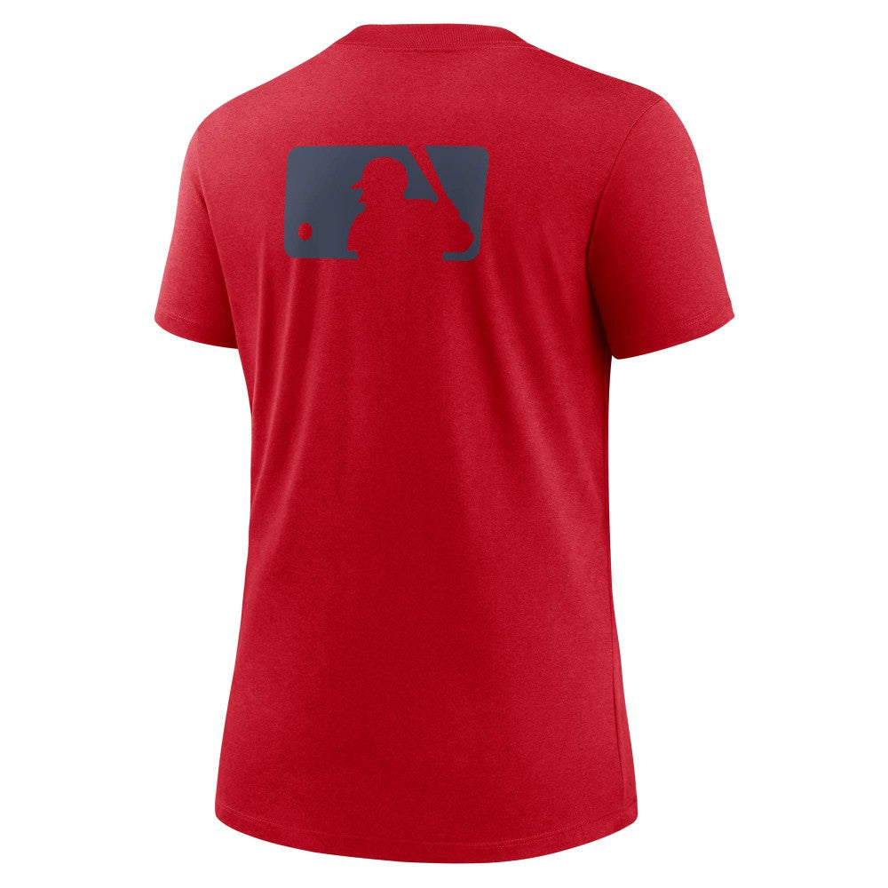 Los Angeles Angels Nike Women's Authentic Collection Early Work Tri-Blend T-Shirt - MLB