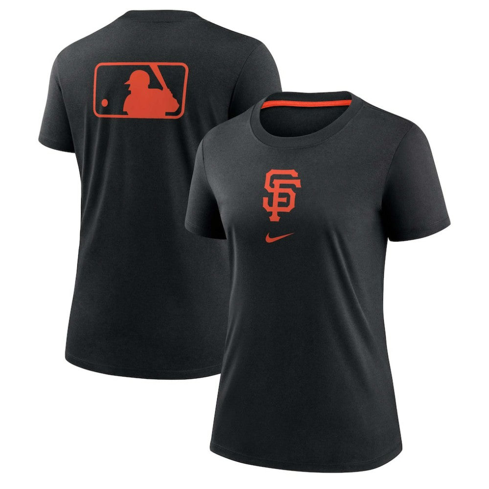 San Francisco Giants Nike Women's Authentic Collection Early Work Tri-Blend T-Shirt - MLB