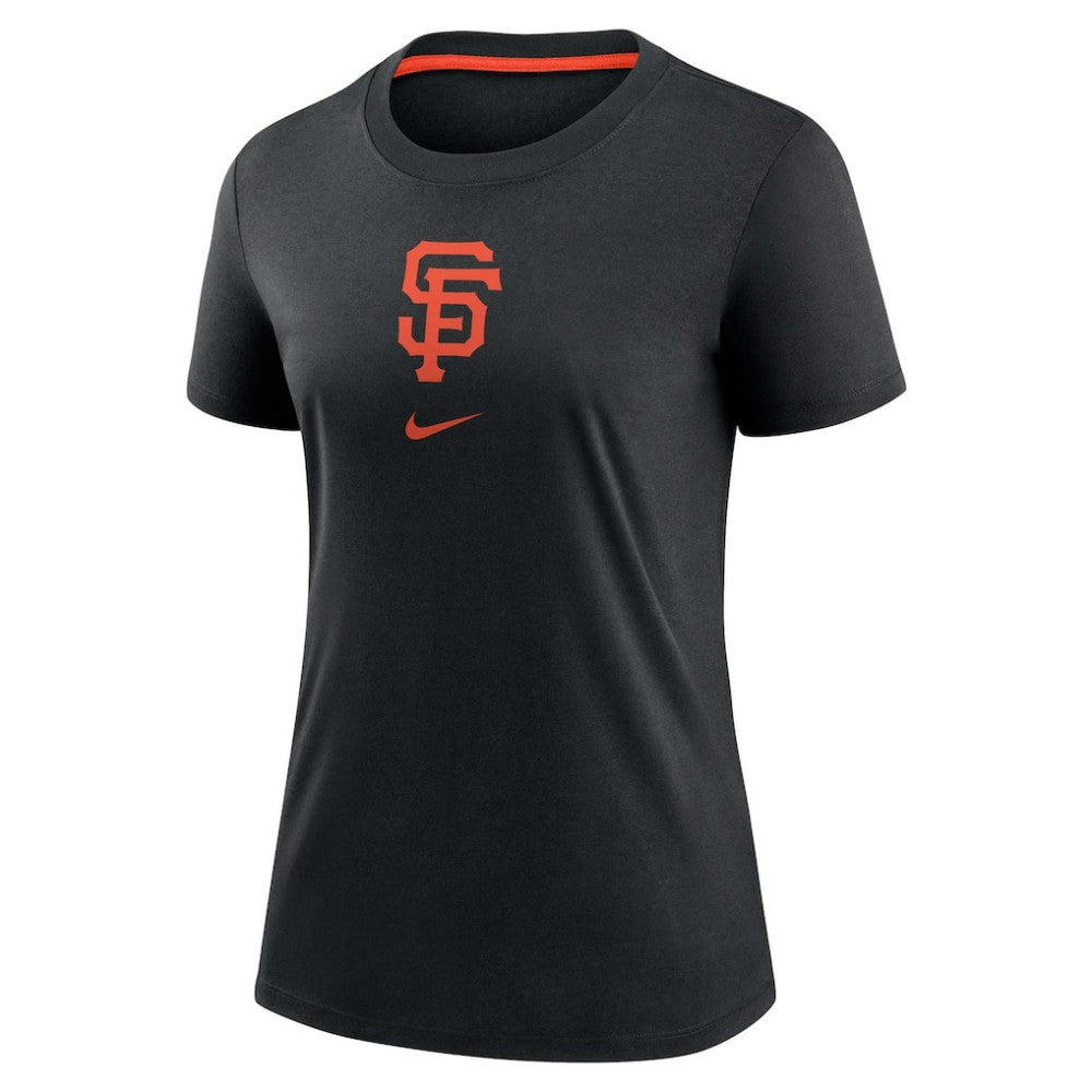 San Francisco Giants Nike Women's Authentic Collection Early Work Tri-Blend T-Shirt - MLB