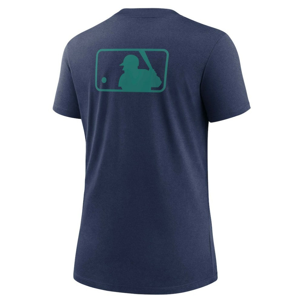 Seattle Mariners Nike Women's Authentic Collection Early Work Tri-Blend T-Shirt - MLB