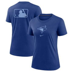 Toronto Blue Jays Nike Women's Authentic Collection Early Work Tri-Blend T-Shirt - MLB