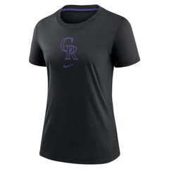 Colorado Rockies Nike Women's Authentic Collection Early Work Tri-Blend T-Shirt - MLB