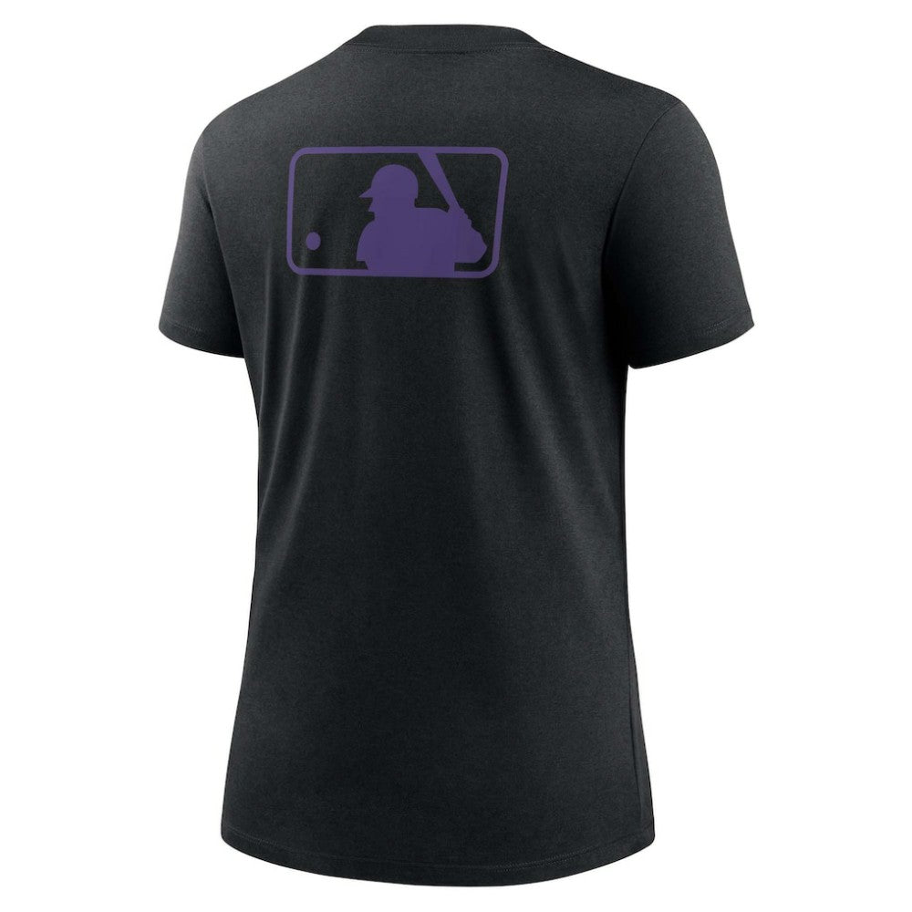 Colorado Rockies Nike Women's Authentic Collection Early Work Tri-Blend T-Shirt - MLB