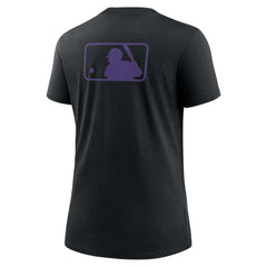 Colorado Rockies Nike Women's Authentic Collection Early Work Tri-Blend T-Shirt - MLB