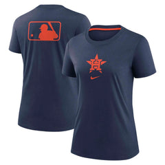 Houston Astros Nike Women's Authentic Collection Early Work Tri-Blend T-Shirt - MLB