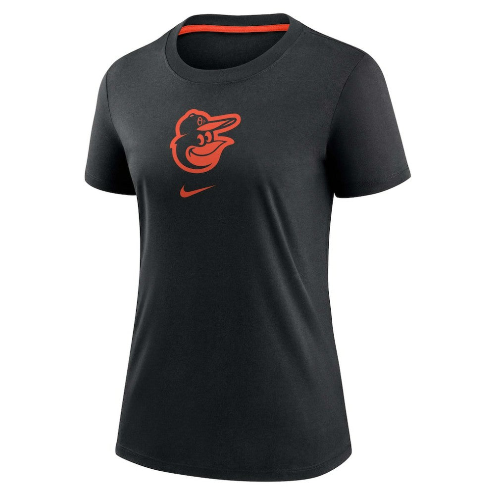Baltimore Orioles Nike Women's Authentic Collection Early Work Tri-Blend T-Shirt - MLB