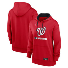 Washington Nationals Nike Women's Authentic Collection Therma-FIT Hoodie - MLB