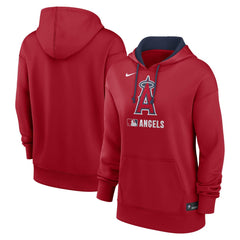 Los Angeles Angels Nike Women's Authentic Collection Therma-FIT Hoodie - MLB