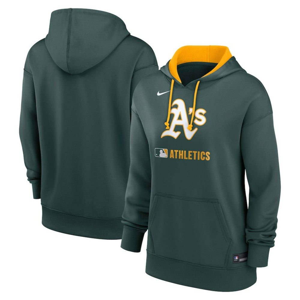 Athletics Nike Women's Authentic Collection Therma-FIT Hoodie - MLB